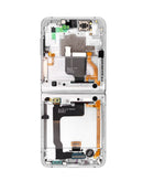 Pantalla OLED con marco Galaxy Z Flip 4 5G (F721) (WHITE)