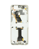 Pantalla OLED con marco Samsung Galaxy Z Flip 5 F731 (CREAM)