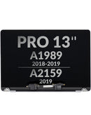 Pantalla original plateada para MacBook Pro 13 A1989 / A2159 en Quetzaltenango.