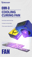Ventilador con enfriamiento y curado UV Mechanic 3W 3 en 1
