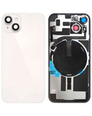 Tapa trasera con MagSafe Magnet, NFC y Flashlight Flex OEM iPhone 14 (STARLIGHT)