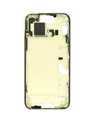 Encuentra en Xela Quetzaltenango el Marco Medio iPhone 15 Plus de color amarillo para reparaciones y repuestos.