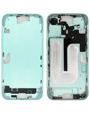 Marco intermedio OEM con boton de captura de foto y piezas pequenas iPhone 16 Plus (TEAL) (International Version)