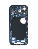Marco medio con piezas pequeñas OEM para iPhone 17 Pro Max en color Deep Blue, ideal para la reparación de tu iPhone en Quetzaltenango.