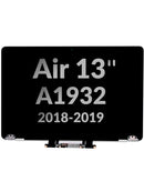 Pantalla Retina original plateada para MacBook Air 13" A1932 (2018-2019), reparación de alta calidad.