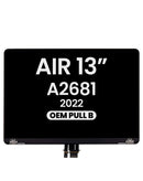 Pantalla LCD original Starlight para MacBook Air 13" (A2681, Mid 2022), BajoPPLCD, reparación pantalla Apple.