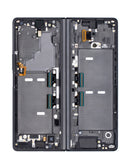 Pantalla OLED original Mystic Black para Samsung Galaxy Z Fold 2 F916U con marco. Repuesto de display.