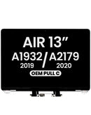 Pantalla LCD Apple MacBook Air 13 A1932/A2179 plateada, repuesto para modelos 2019/2020.