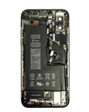 Compra una tapa trasera Space Gray con pequeños componentes y batería preinstalada para tu iPhone XS en Quetzaltenango.