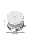 Soporte magnético blanco Ultra Vacuum para auto con ventosa, ideal para teléfonos móviles y navegación GPS.