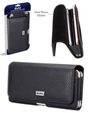 Protector y funda horizontal EVO 6.9 con clip de cinturón en color negro, ideal para proteger tu dispositivo en Xela Quetzaltenango.