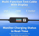 Encuentra el puerto de carga multi-funcional ChargerLAB Power-Z AK001 240W USB-C to C PD en Xela con garantía.