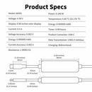 Encuentra el puerto de carga multi-funcional ChargerLAB Power-Z AK001 240W USB-C to C PD en Xela con garantía.