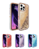 Encuentra la mejor funda bumper protectora con glitter líquido para tu iPhone 16 Pro en Quetzaltenango.