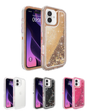 Protege tu iPhone 16 con una funda protectora glitter liquid bumper en Quetzaltenango.