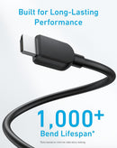 Cable HDMI Ultra High Speed 2.1 negro de 6 pies para 8K y 4K a 120Hz.