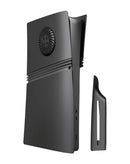Panel frontal de repuesto en color negro para PlayStation 5 Pro (Edición con Disco) disponible en Xela Quetzaltenango.