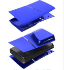 Protege y personaliza tu PlayStation 5 Slim Disc Edition con este juego de 4 tapas frontales de color azul, disponible en Xela Quetzaltenango.