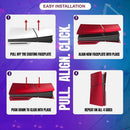 Encuentra el set de 4 faceplates rojas para PlayStation 5 Slim Disc Edition en Xela, Quetzaltenango.
