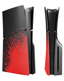Cubierta frontal en negro y rojo para PlayStation 5 Slim Disc Edition en Quetzaltenango, Xela.