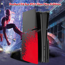 Cubierta frontal en negro y rojo para PlayStation 5 Slim Disc Edition en Quetzaltenango, Xela.