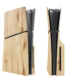 Protege y personaliza tu PlayStation 5 Slim Disc Edition con este set de 4 cubiertas frontales de madera en Quetzaltenango.