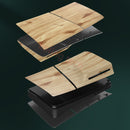 Protege y personaliza tu PlayStation 5 Slim Disc Edition con este set de 4 cubiertas frontales de madera en Quetzaltenango.