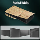 Protege y personaliza tu PlayStation 5 Slim Disc Edition con este set de 4 cubiertas frontales de madera en Quetzaltenango.