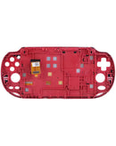 Pantalla LCD roja con bracket para PlayStation Vita 1000, parte de reemplazo para reparación.