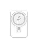 Power Bank magnético plegable MagSafe blanco de 15W inalámbrico y 20W PD ubicado en Quetzaltenango, Xela.