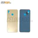 Vidrio trasero Huawei P20 Lite Color Dorado
