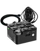 Cámara industrial QianLi AI 4K 2K con salidas HDMI y USB, ideal para inspección y reparación de electrónica.
