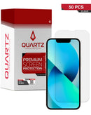 Protector de pantalla de cristal templado Quartz Clear para iPhone 13 Mini disponible en Xela Quetzaltenango.