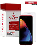Protege la pantalla de tu iPhone SE, 8, 7, 6s o 6 con este pack de 50 cristales templados transparentes en Xela Quetzaltenango.
