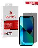 Protege la privacidad de tu iPhone 13 Mini con vidrio templado QUARTZ en Xela.