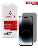 Vidrio templado de privacidad QUARTZ para iPhone 15 Plus / 15 Pro Max en Quetzaltenango.