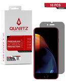 Protector de pantalla de vidrio templado Privacy QUARTZ para iPhone SE 2022/SE 2020/8/7/6s/6 en Xela Quetzaltenango.
