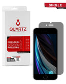 Protege la pantalla de tu iPhone en Xela con un vidrio templado privacy QUARTZ para los modelos 8 Plus, 7 Plus, 6s Plus y 6 Plus.