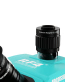 Microscopio stereo trinocular sincrónico con zoom 6.5-65X ideal para laboratorios y estudios en Quetzaltenango.