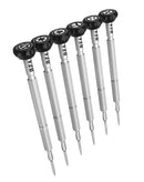 Set de destornilladores RF4 universal 6 en 1 con puntas de precisión (0.6, 0.8, T2, 1.5, 2.5, 4IP).