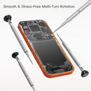 Set de destornilladores RF4 universal 6 en 1 con puntas de precisión (0.6, 0.8, T2, 1.5, 2.5, 4IP).