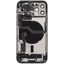 Tapa trasera con puerto de carga con cable flex iPhone 12 Pro (US Version) (Pacific Blue)