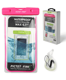 Protege tu celular del agua con la bolsa impermeable ROMIX RH11 en color rosa en Quetzaltenango.