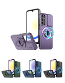 Funda con Ring Stand y cubierta deslizante para lente de cámara Samsung Galaxy S25 Plus en Xela Quetzaltenango.