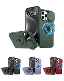 Encuentra el estuche con soporte anillo y cubre lente de cámara deslizante para iPhone 15 Pro en Xela Quetzaltenango.