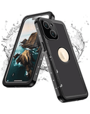 Funda protectora transparente e impermeable iPhone 13 REDPEPPER Dot Series