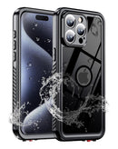 Funda protectora impermeable transparente iPhone 15 Pro Max REDPEPPER Dot Series