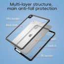Funda protectora REDPEPPER SlowBack para iPad Pro 13 (2024), color negro, con soporte y tapa inteligente.