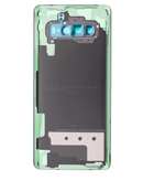 Tapa trasera con lente de cámara y adhesivo para Samsung Galaxy S10 5G G977 en Quetzaltenango.