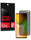 Vidrio templado de privacidad 3D curvado para Samsung Galaxy S10 5G, antiespía, apto para funda.
